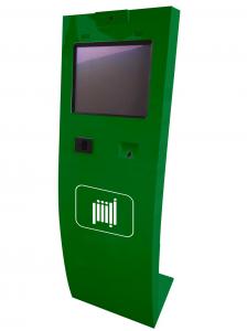 China Free Standing Linux OS Self Service Kiosk Ticket Dispenser Machine on sale 