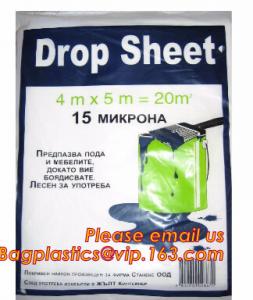 China Protection Sheet Disposable Drop Painting Paint Dust Cover Sheets, Protective Painter Drop Cloth Drop Sheet Anti Corrosi on sale 