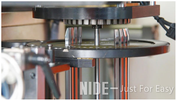 stator coil winding and inserting machine