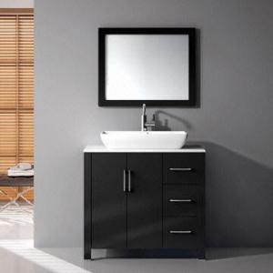 Modern Free Standing Solid Wood Bathroom Cabinets For Sale