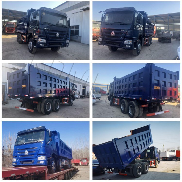 6X4 20-30 Tons Heavy Duty 3 Axle 10 Wheels Sinotruk HOWO Used Dump Truck for Sale