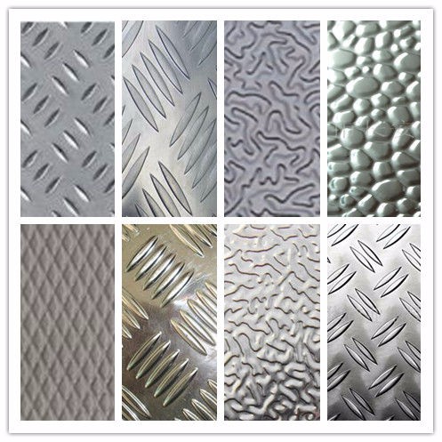 Decorative pattern 1050 1060 H24 embossed aluminum sheet