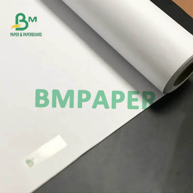 Inkjet White Plotter Paper Roll Core 2" 3" Weigth 2 To 10 Rolls Per Carton