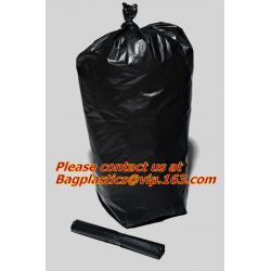 clear plastic refuse bags