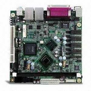 China Industrial Mini-ITX Motherboard with Intel 945GSE + ICH7-M and Intel Atom N270 Chipset on sale 
