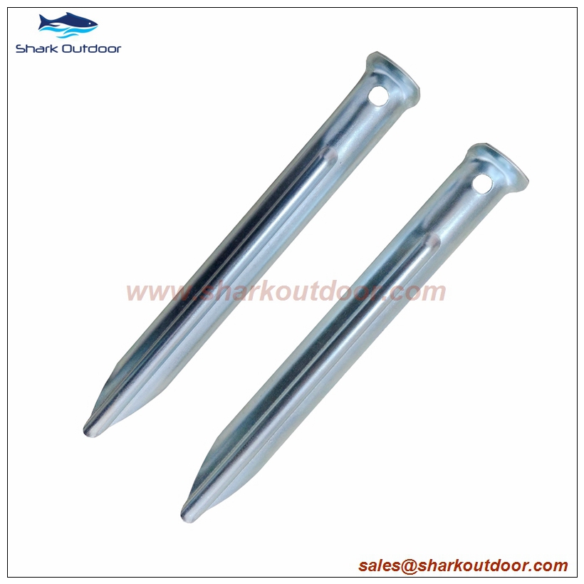 V shaped steel tent peg tent stake