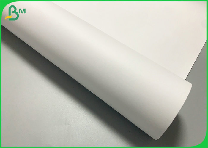Bright White 20LB 24'' x 150ft Inkjet Paper Uncoated Matte Bond Paper 