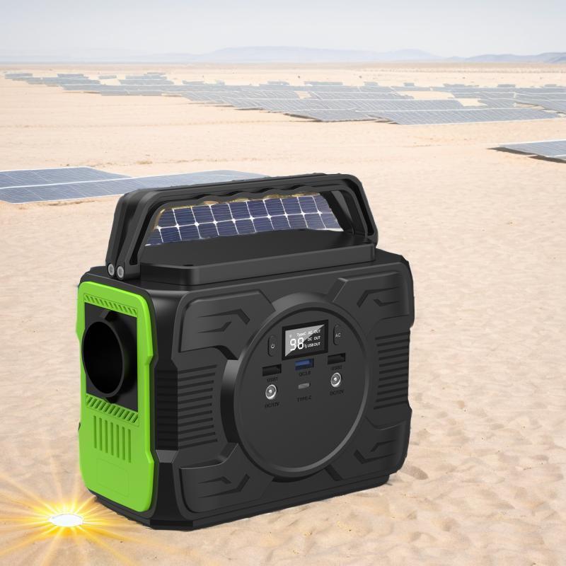 200W/173wh Emergency Energy Storage Power Station Outdoor Camping Barbecue Mobile Power Portable Solar Generator