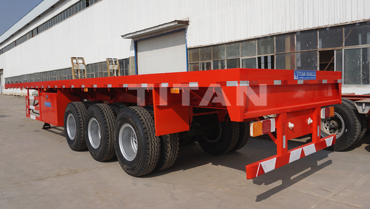 container flatbed trailer