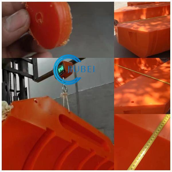 Professional Wholesale HDPE Assembled Pipe Float Polyethylene Floater Collars for Dredger Floater for Dredging
