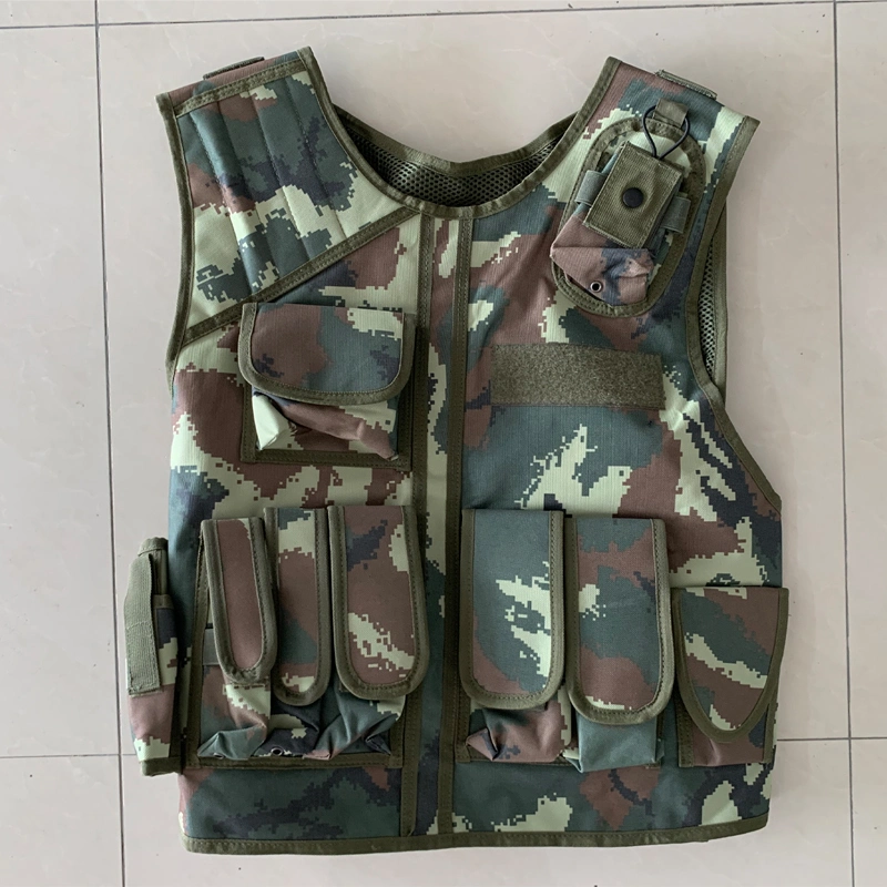Camouflage Black Lightweight Kevlar Concealed Military Tactical Bullet Proof Vest