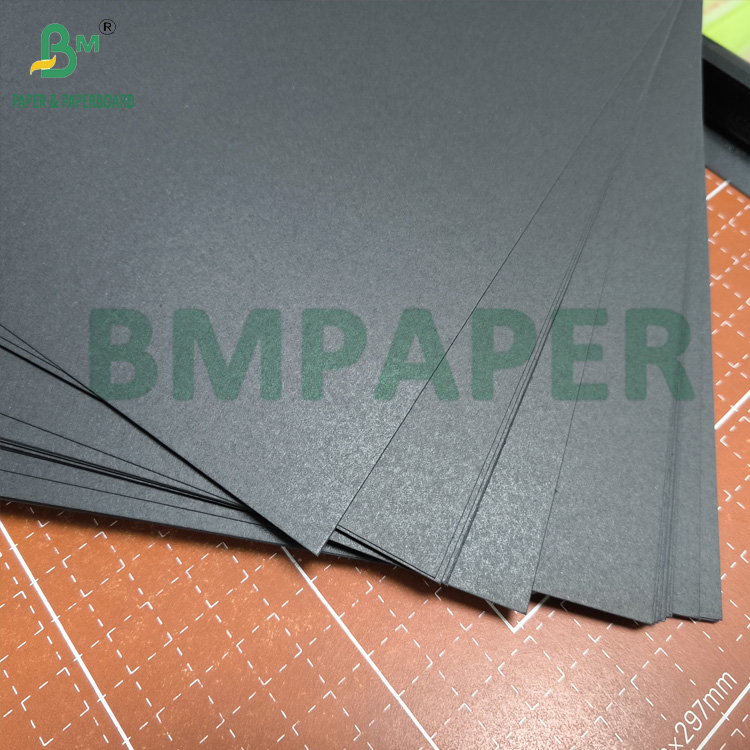 Black Cardstock 300gsm Invitation Paper Greeting Card Cover Board