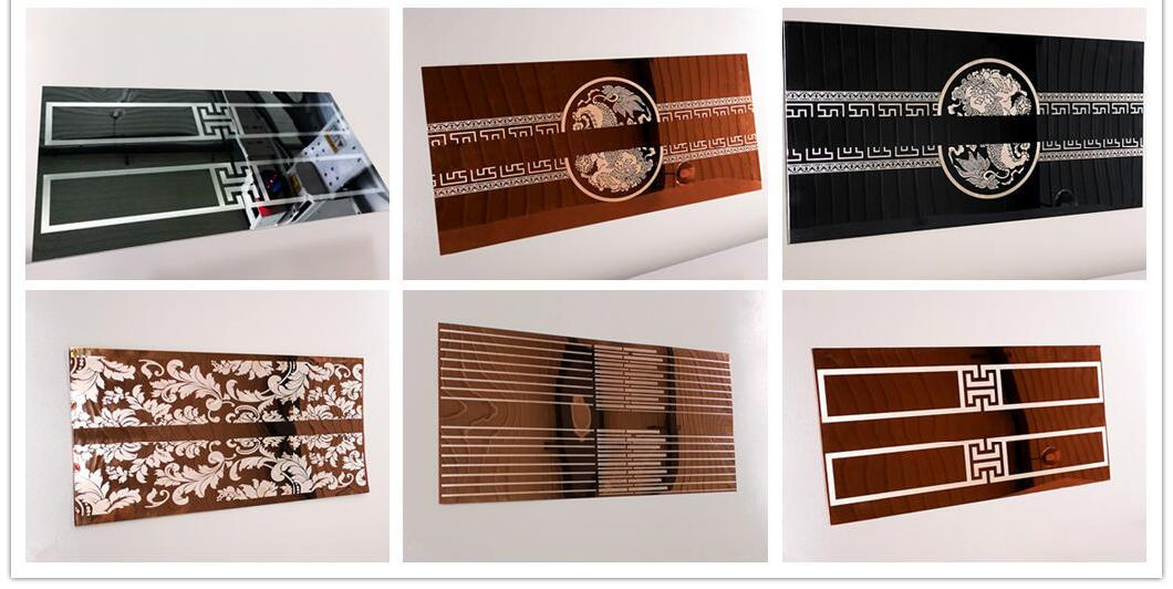 World&prime;s Largest CNC Engraving Machine Laser for Mirror Etched Color Decorative Stainless Steel Plate