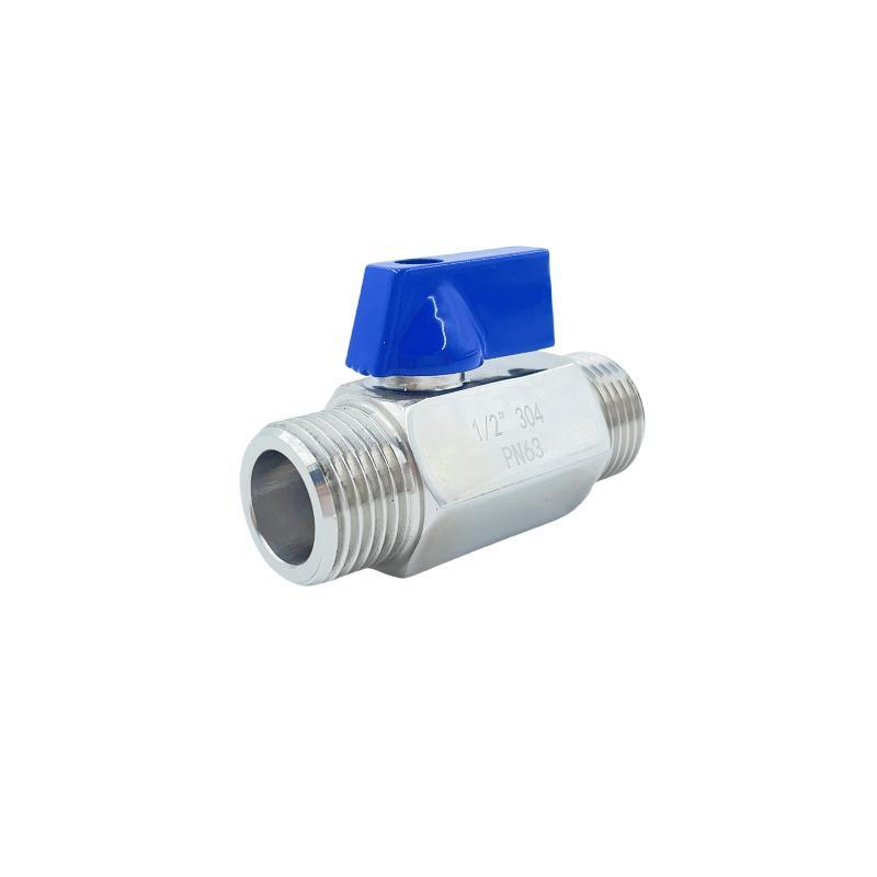 Stainless Steel Two-Way Mini Ball Valve, 1/2&quot; Mini Ball Valve Stainless