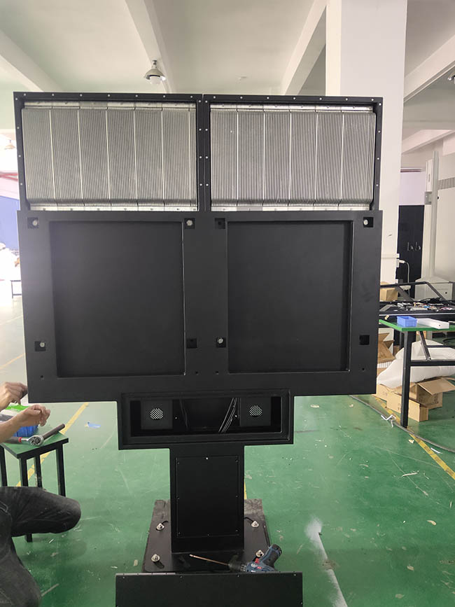 Double Screen LCD Display Outdoor Panel Digital Signage LCD Screen For Advertising Outdoor Price