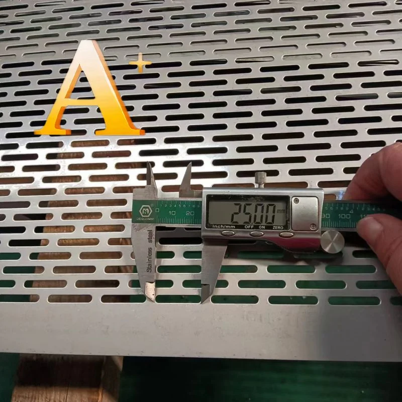 ASTM SGS TUV Qualified SS304 Stainless Steel Perforated Metal Sheet Mesh