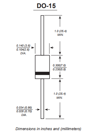 Schottky Barrier Rectifier Diode SB240 SB260 SB280 SB2100 0