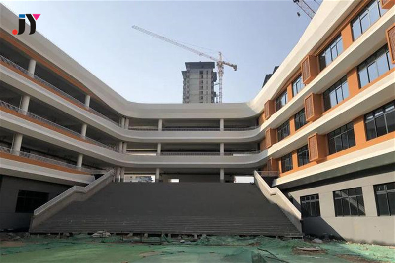 Prefabricated Steel Structure Multi-Storey Building Hotel School Office Shopping Mall Construction