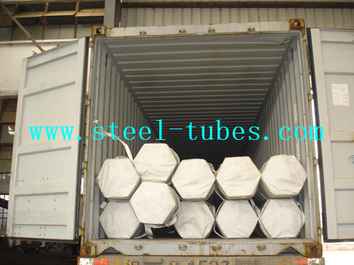 high precision steel pipe container loading