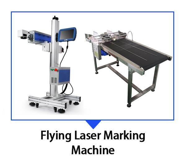 Online Flying Laser Marking Machine CO2 Laser Perfect Laser Flying of Plastics Wood Best Sale