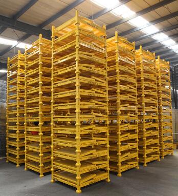 1000 Kg Capacity Stillages Pallet Cages, Callapsible Metal Containers