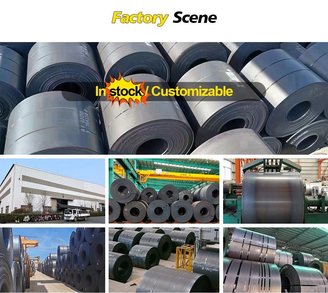 China Hot Sales Hot Rolled Mild Steel Sheet Coils Q235 Q345 Q355 Ss400 S23jr S355jr A36 Hot Rolled Steel Coil