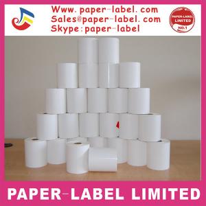China jumbo thermal paper label for price tag and barcode label on sale 