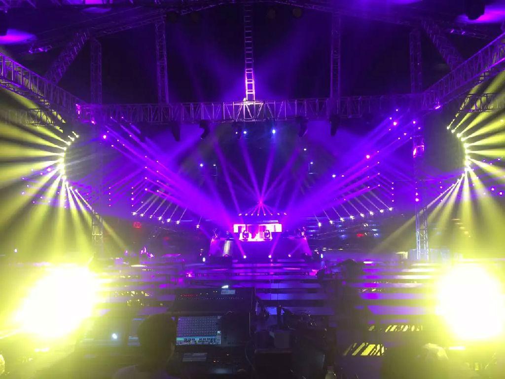 15R Beam Moving Head LED Stage Lights 2in1 Beam + Spot 330W Philip Chip