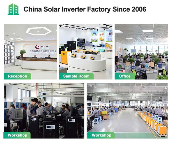 xindun three phase off grid solar inverter factory