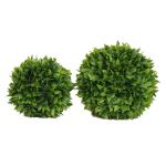 Waterproof Artificial Boxwood Topiary Balls 14'' To 17''