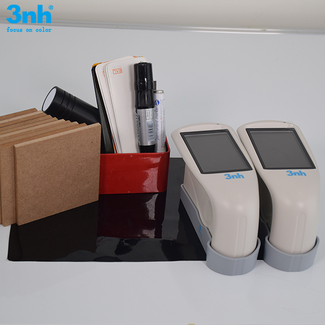 Professional skin tri angle gloss meter with 1000gu measurement range HG268 from 3nh