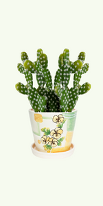 Unpotted cactus artificial plant faux succulents