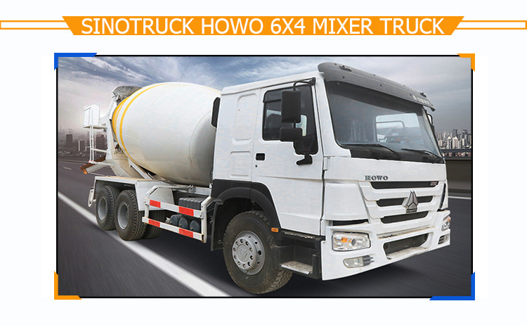 6 Cbm 8cbm 10 Cbm Sinotruk HOWO Cement Mixer Truck