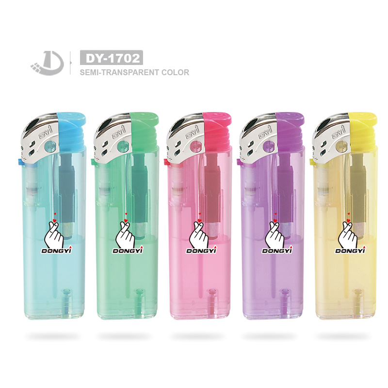Custom Logo Electric Gas Lighter Good Quality Refillable Plastic Smoking Lighter Charging Kitchen Lighter