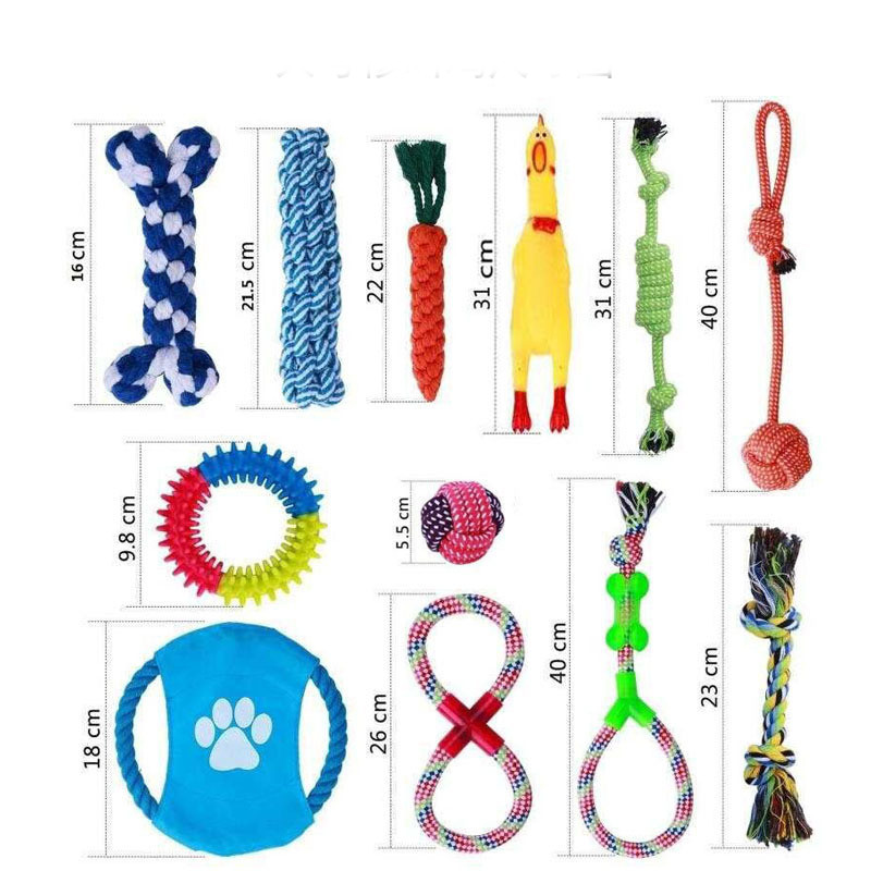 Large rope ball dog toy