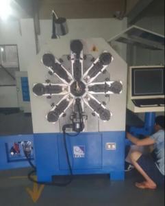 China Twelve Axes CNC Spring Machine , 380V 27KW Torsion Spring Making Machine  on sale 