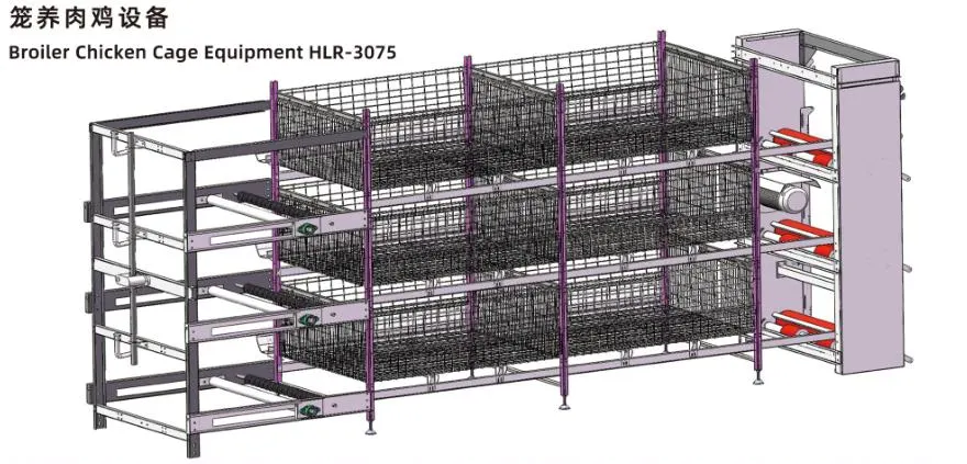 High Quality Broiler Chicken Cage Equipment