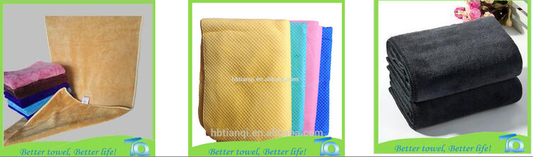 bamboo salon towel / child hair drying cap / dispos towel for beauti salon