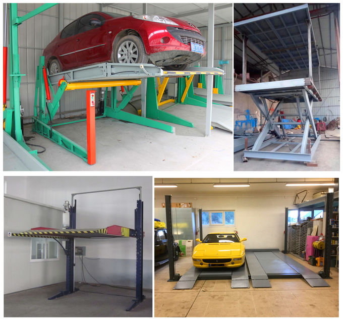 Electric Hydraulic Drive Simple Car Parking Lift 4 Post Car Parking Lift 1800mm/3600kg