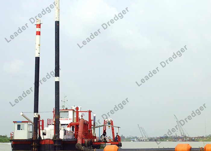 CAT 3512C Environment Dredging Hydraulic Drive Submersible Pump Cutter Suction Dredger