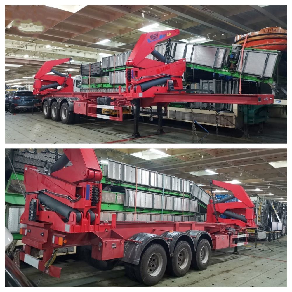 37 Tons Container Loader Side Lifter Semi Trailer for Sale