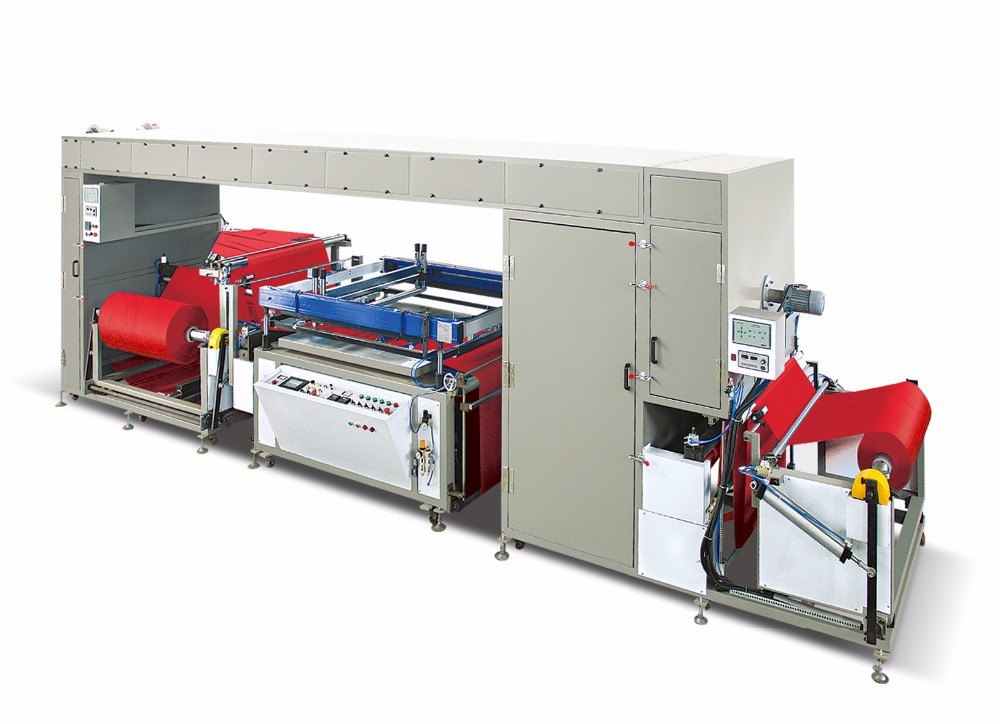 Hot Selling Single Color Roll to Roll Non Woven Automatic Screen Printing Machine