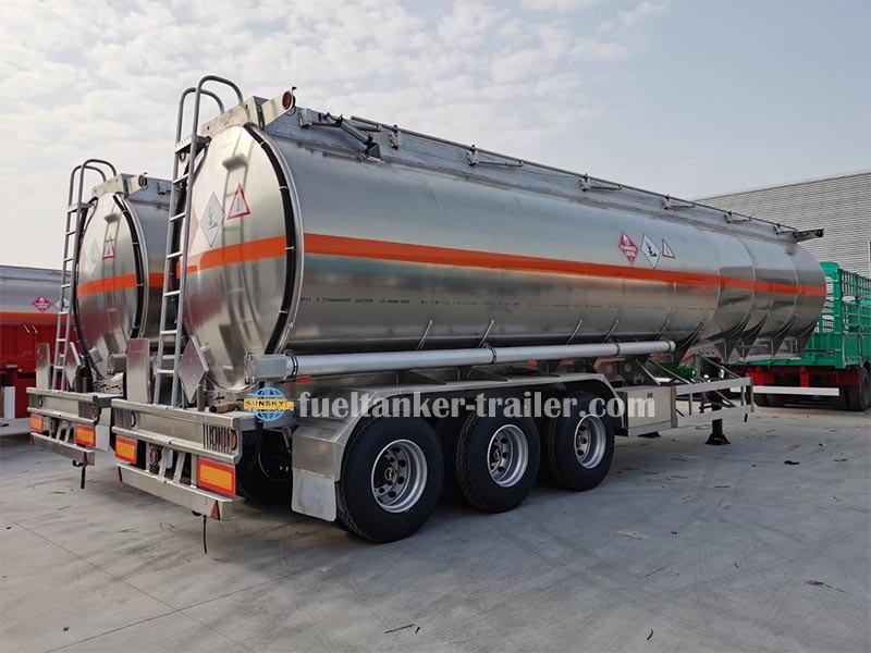 Aluminium oil trailer