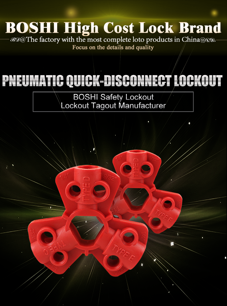 BOSHI BD-Q01 Pneumatic Quick-Disconnect Lockout