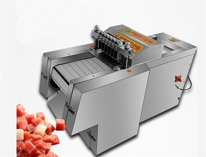 Frozen Chicken Cube Cutter Meat Dice Cutting Machine Meat Processing Machine