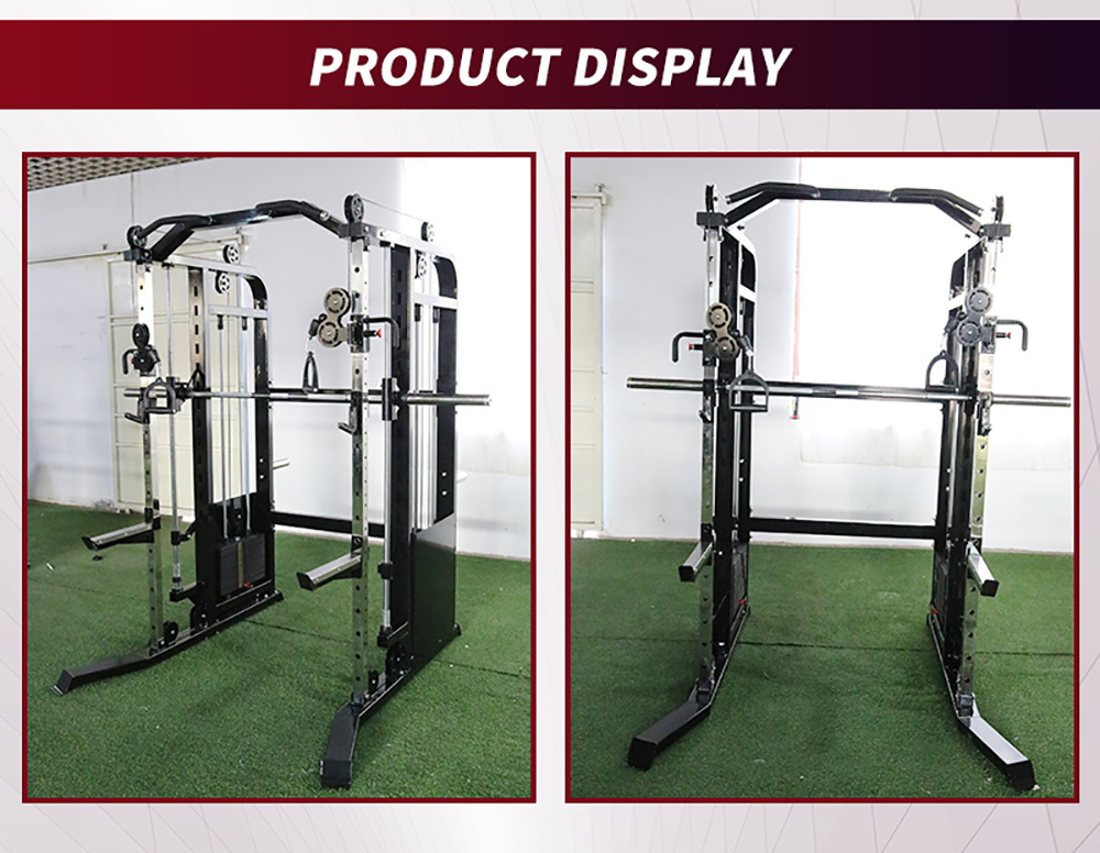 Home Gym Multifunctional Training Device Squat Rack Smith Machine Comprehensive Training Device