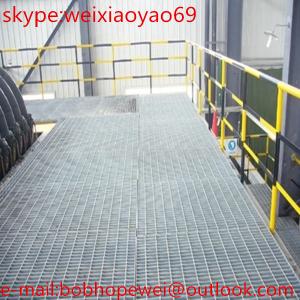 China galvanized alloy flat bar steel grating on sale 
