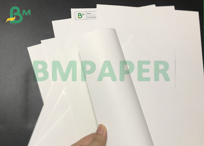 High Bulky 215gsm 275gsm Gloss One Side Coated White SBS Board Sheets 