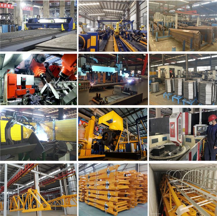 5.Luffing cranes machine main production process