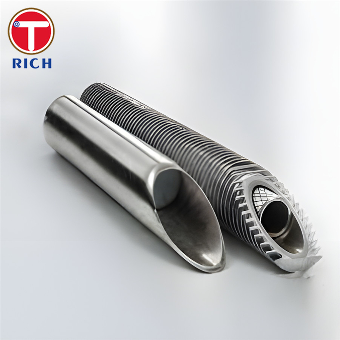 GB/T 24590 12Cr18Ni9 Stainless Steel Tube Enhanced Tubes For Efficient Heat Exchanger 2